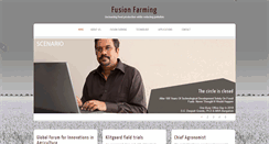 Desktop Screenshot of fusionfarming.com
