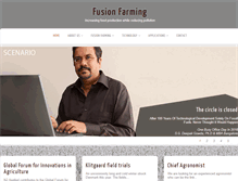 Tablet Screenshot of fusionfarming.com